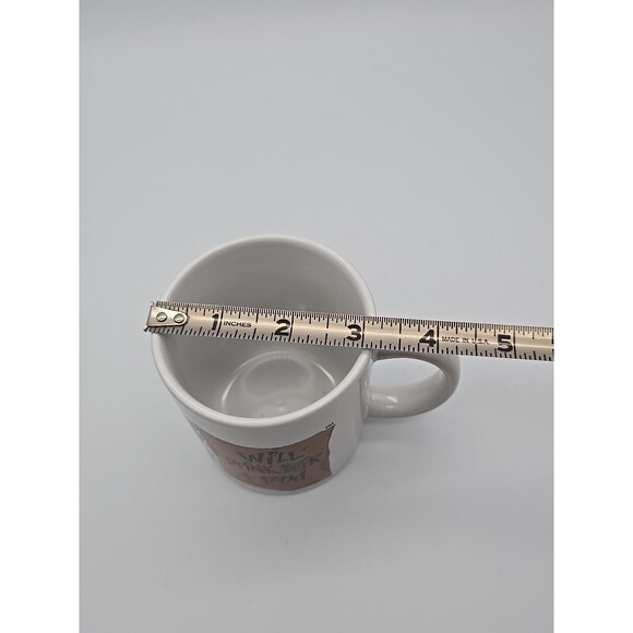 Split Tee Brand "Will Drink Beer 4 Food" Novelty Coffee Mug Funny Gift - Picture 8 of 12